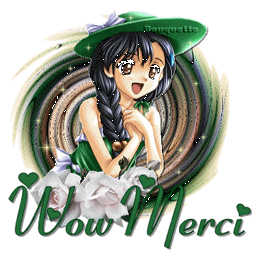 Gif animé wow merci